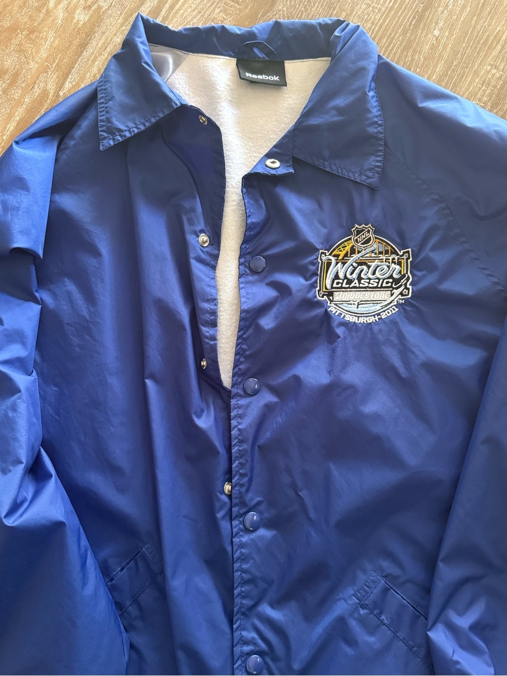 Winter Classic 2011 Pittsburgh - Royal Blue Windbreaker Jacket